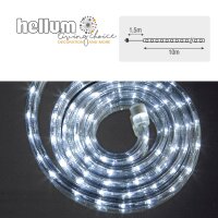 LED-Lichtschlauch, 10m, weiß 24 LEDs/m, 11mm Durchmesser