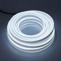 LED-Neon-Lichtschlauch, 10 m, weiß, 120 LEDs je m