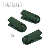 Spare clip, green, small, 3 pcs. per Blister