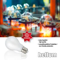 LED-Filament-Lampe A60, E27, 7W, Glas matt,  806 lm