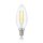 LED Candle Bulb C35, E14, 2.5 W, 250 lm, clear