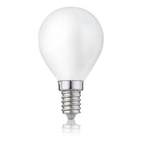 LED Drop Bulb G45, E14, 2,5W, glass milky, 250 lm