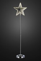 LED-Infinity-Star with stand 75 cm, 42 warm-white LEDs,...