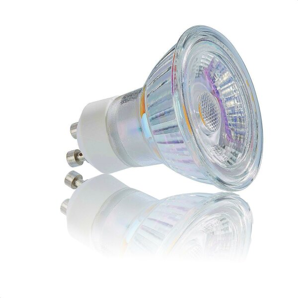 LED-Scheinwerfer-Licht GU10, 3W, Glas klar, 250 lm