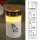 Grave light white "deluxe", 12 pcs. in Display, yellow LED, flickering, battery operated