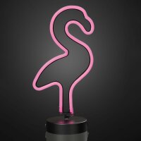 LED-Flamingo, pink, Höhe: 30 cm, batteriebetrieben