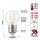 LED-Filament-Lampe G45, E27, 2,5W, Glas klar, 250 lm