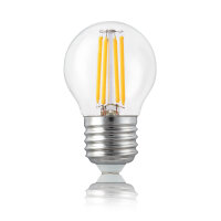 LED-Tropfenlampe G45 E27 4,5W klar
