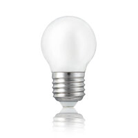 Set of 5 pcs. LED-drop bulb G45, E27, 4,5W, glass milky, 470 lm 209211