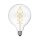 LED-Filament-Lampe G125, E27, 5W, Glas klar, 480 lm