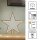 LED-Star, nature, Bamboo, Height: 50 cm, Indoor-Transformer.