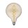 LED-Globe-Lampe G125 E27 5W Glas goldfarben