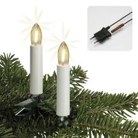 15-pcs. LED-Filament-Topcandle Set, warm-white, indoor,...