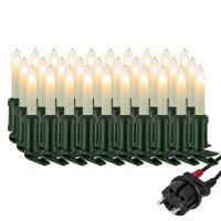 30-tlg. LED-Filament-Shaftcnandle-set, warm-white, for...