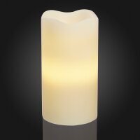 LED-Waxcandle with Star projection, with Timer, battery...