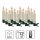 kabellose Kerzen, 12 LEDs elfenbein Schaft mit Wachstropfen, warm-weiß, Infrarot-Fernbedienung
