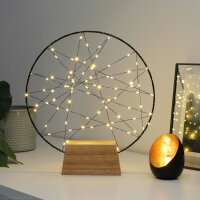 Hellum LED Traumfänger Ø30cm, LED Ring mit 80...