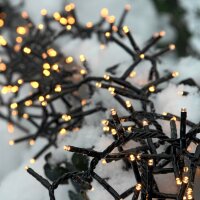 LED-Clusterlichterkette, 448 LEDs warm-weiß,  2cm...