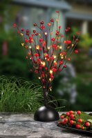 LED-Deko-Baum mit Früchten, batteriebetrieben