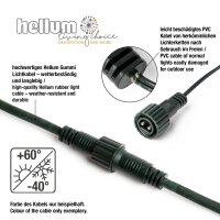 Plug cable for extendabale lightchain, 3 m, green