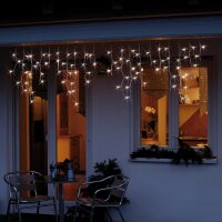 80-pcs. LED-Icicle Curtain with winkle effect,...