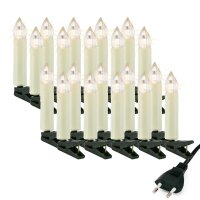 20-pcs LED-Topcandle-Lightchain warm-white for Indoor...