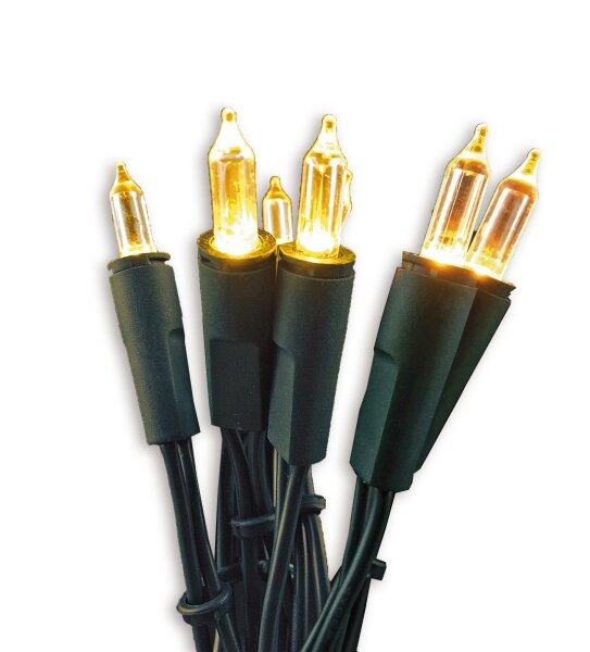 50-tlg. LED-Pisello-Minilichterkette, warm-weiße LEDs, innen, EU-Stecker