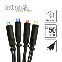 20-pcs. LED-Minilghtchain, coloured, indoor, with EU-Plug
