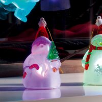 LED-Weihnachtsmann zum Aufhängen, 1 LED, RGB, inkl....