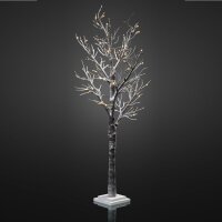 LED-Baum, beschneit, 30 LEDs warm-weiß, H: 70cm,...