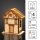 LED wooden half-timbered house 11.5 x 9.5 x 16.5