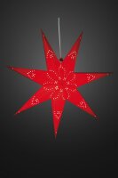 Paper star red, DM 60cm