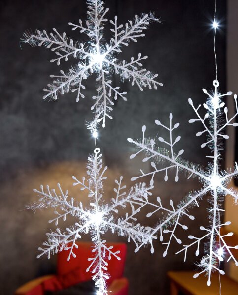 Solar Weihnachten LED Schneeflocke licht