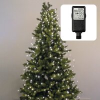 LED-Lichterkette "Tauperlen", Quick Lights, 400 LEDs warm-weiß, superhelle Ausführung für 210cm Baum