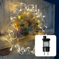 LED-Decowreath, 80 LED warm-white, 30 cm Ø,...