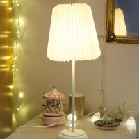 LED Papierlampe weiß (Ø 22 cm) mit Papierstern weiß (Ø 36 cm) zum Wechseln, E14, inkl. Lampe