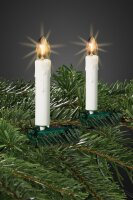 16-pcs Topcandle-Lightchain, with drops, clear bulbs,...
