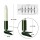 20-pcs. LED-Shaftcandle-Set, warm-white, indoor, detachable plug